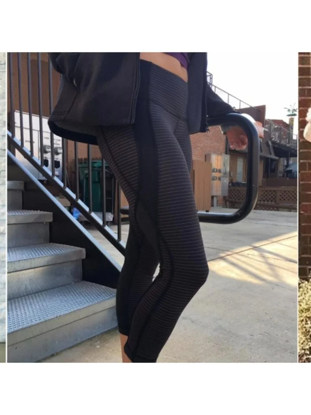 Lululemon Conduit Crop Black